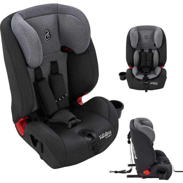 Arebos - FableKids child car seat with Isofix child car seat from 15 m. Car seat for children 76-150 cm 3-point safety harness 8-way adjustable