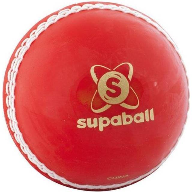 Läsare Supaball Cricket Ball One Size röd