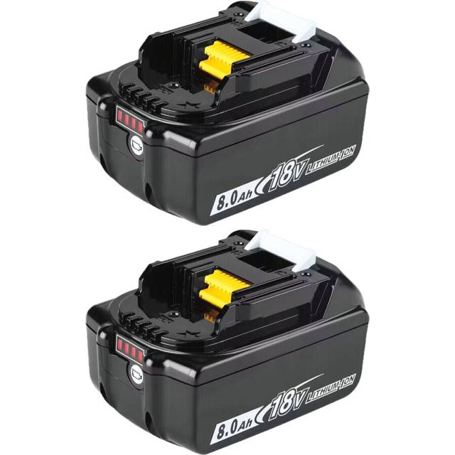 2x 5.5A For Makita BL1850 18V Li-Ion LXT Lithium-Ion Battery BL1850B BL1830 w/LED