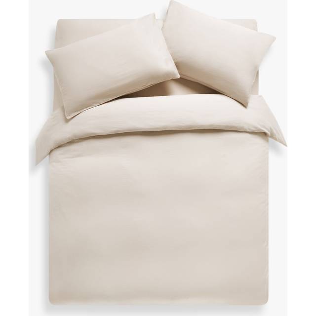 John Lewis Comfy & Relaxed 300 Thread Count Washed Cotton Bedding