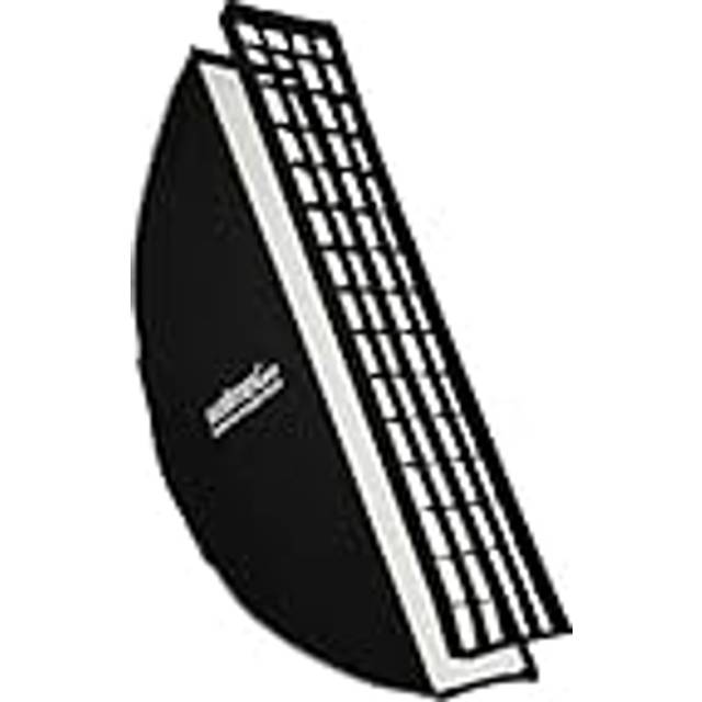 Walimex pro Essential Striplight Softbox 30x120cm, 360 rotatable, easy to set up, incl. grid, Bowens adapter and transport bag, ideal for product ...