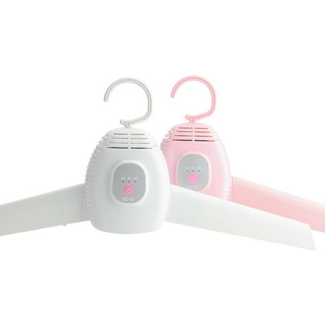 (pink) Home Travel Rod Rack Hangers Portable Clothes Hangers Electric Laundry Dryer Smart Shoes Dryer Rack Coat Hanger For Winter