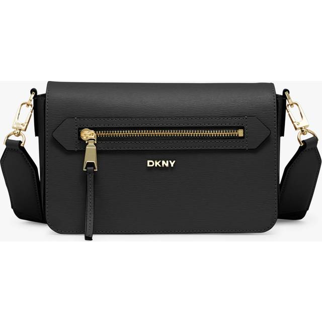 DKNY Bryant Ave Shoulder bag Leather 22 cm black