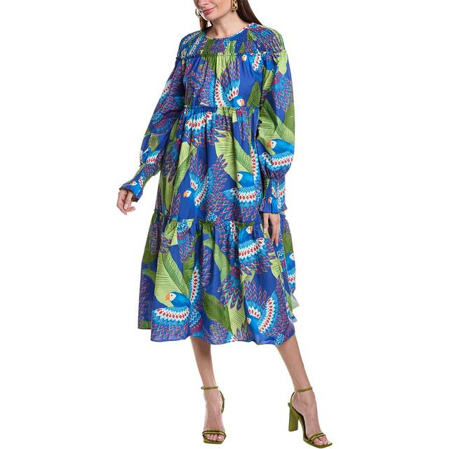 FARM Rio Macaw Midi Dress