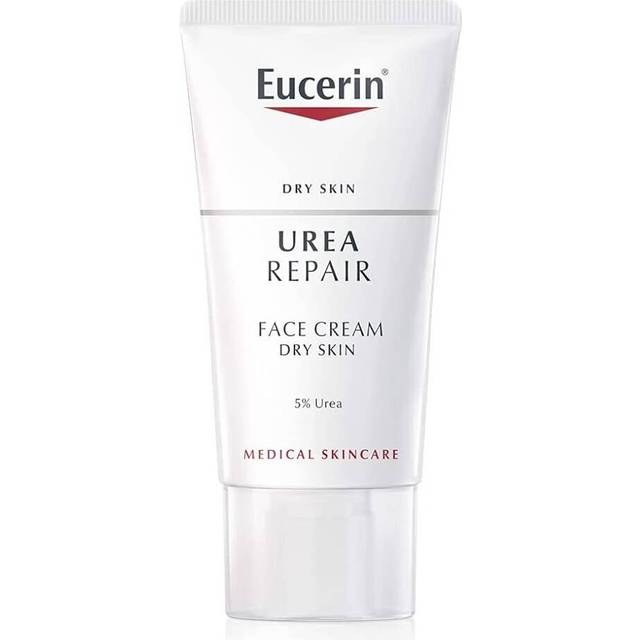 Eucerin Urea Repair Replenishing Face Cream 5% Urea 50ml - for Dry Skin - Non-Greasy - Face the Future
