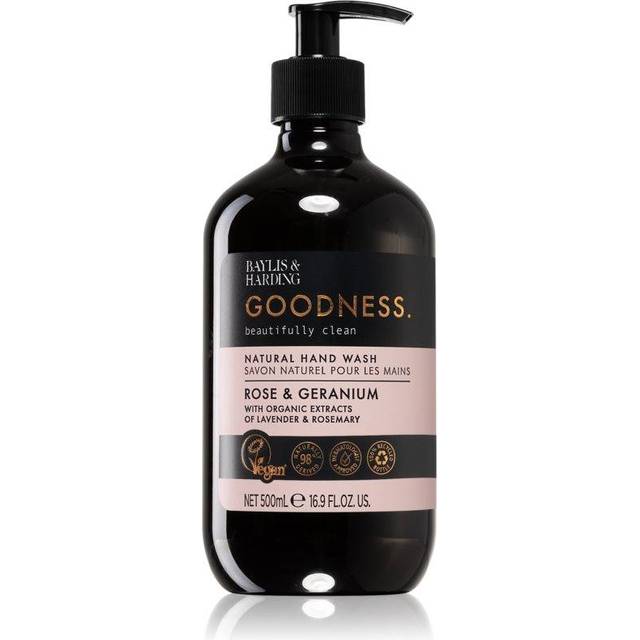 Baylis & Harding Goodness Rose & Geranium Natural Hand Wash 500ml