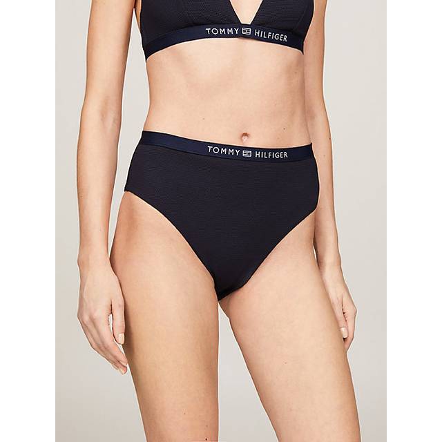 TOMMY HILFIGER Cheeky High Waist Bikini |Svart |XS