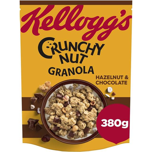 Kellogg&#39;s Crunchy Nut Chocolate & Hazelnut Granola