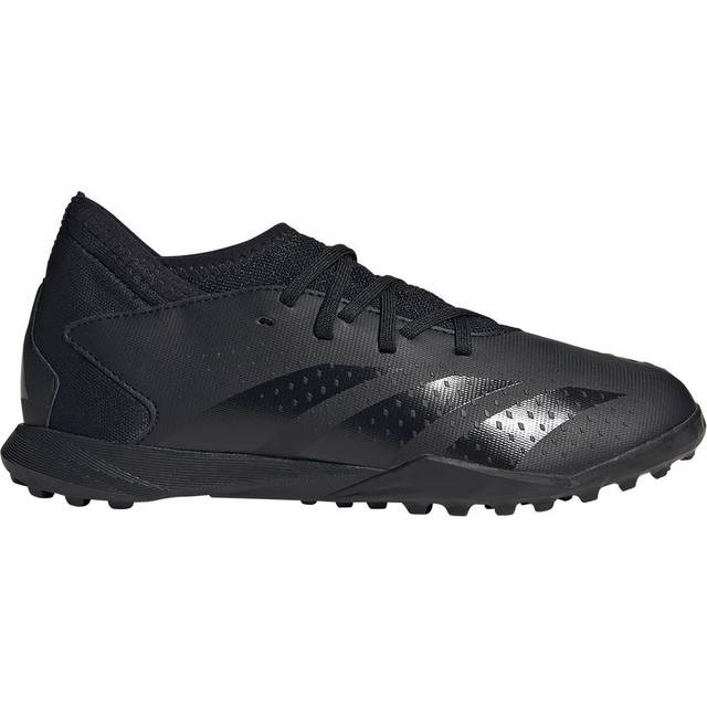 adidas Unisex – Barn Predator Accuracy.3 Turf Boots, Core Black/Core Black/Cloud White, 36 2/3 EU