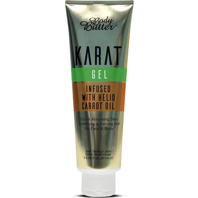 Body Butter Karat Gel Quick Absorbing & Skin Softening With Helio Carrot Oil 251ml
