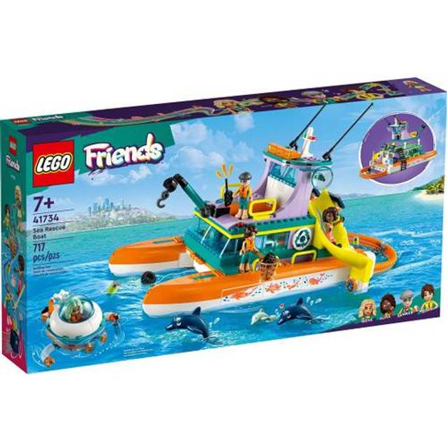 Lego Friends Sea Rescue Boat Toy Playset 41734 - One Colour