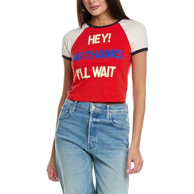 MOTHER Denim The Itty Bitty Concert Ringer T-Shirt