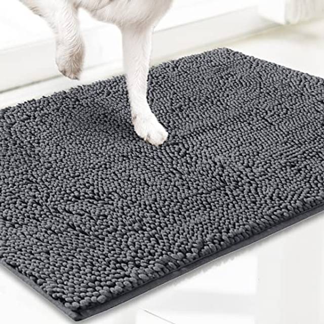 Muddy Mat AS-SEEN-ON-TV Highly Absorbent Microfiber Door Mat and Pet R
