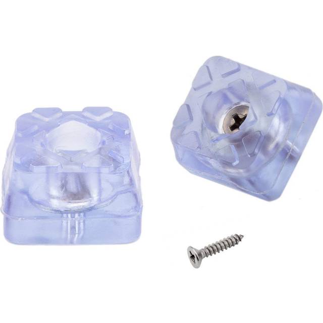 20 PCS Silicone Square Furniture Pads Non Slip Non Skid Furniture Feet