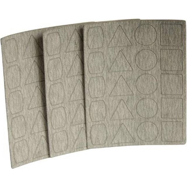 Proxxon 28826 Sandpaper for PS 12  3 Sheets 400-Grit with Each 20 Pads