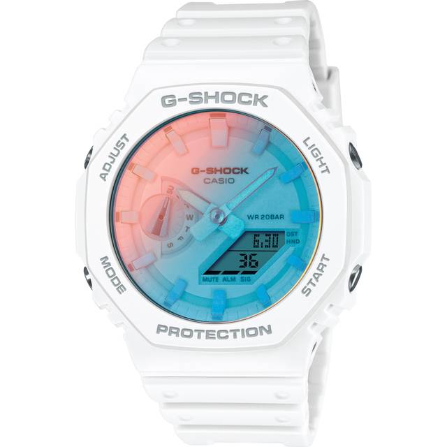 Casio GA-2100TL-7AER Mens G-Shock Watch - White