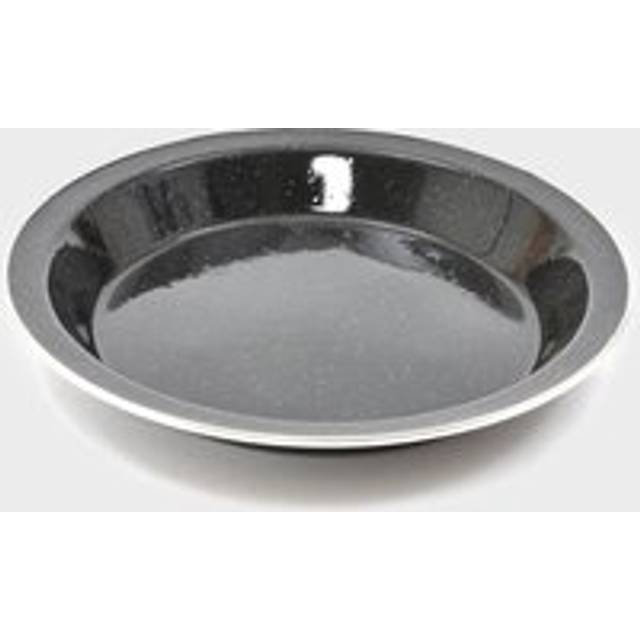 Enamel Plate, Black - One Size
