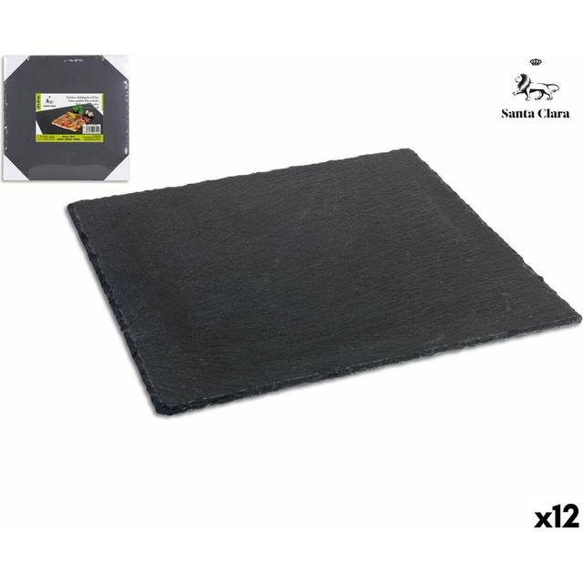 Bricka Santa Clara Alfares Skiffer 30 x 30 cm 6 mm (12 antal)