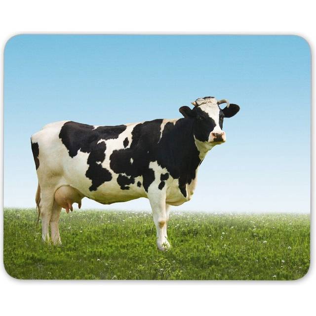 Holstein Friesian Cow Mouse Mat Pad - Cattle Farmer Farm Gift Computer #13030