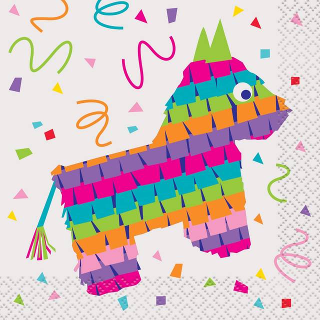 napkins Mexican 25 x 25 cm 16 pieces