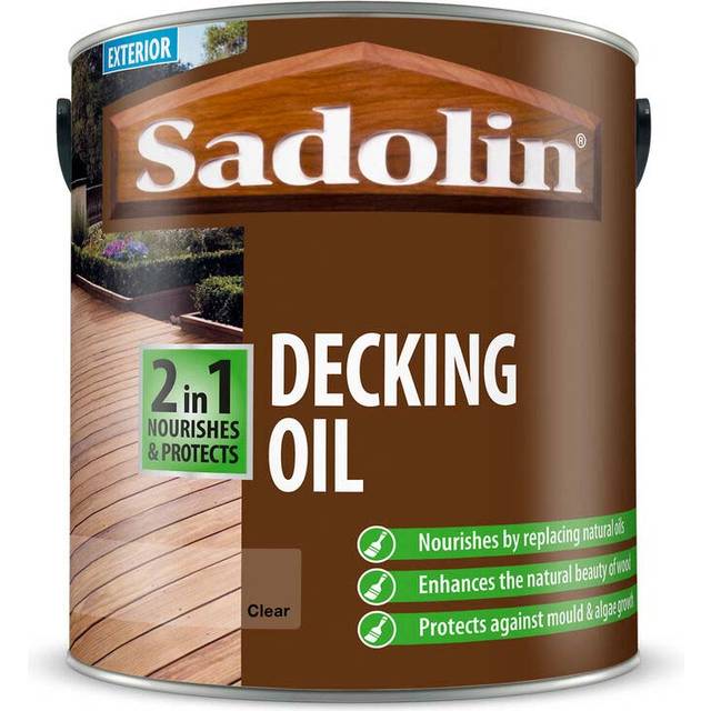 Sadolin Decking Oil 2 in 1-2.5L-Light Oak