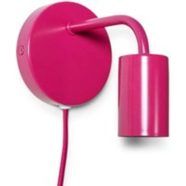 Jordy Plug in Colour Pop Raspberry Easy Fit Wall Light