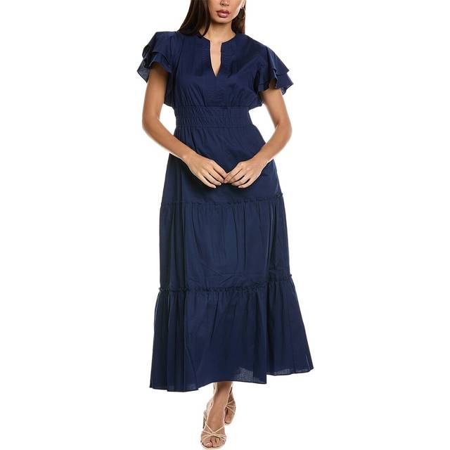 Julia Jordan Smocked Maxi Dress