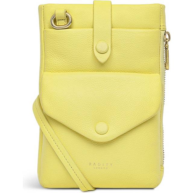 Radley London Women's Leather Womens Leather Mallow Street Medium Phone Crossbody - Yellow