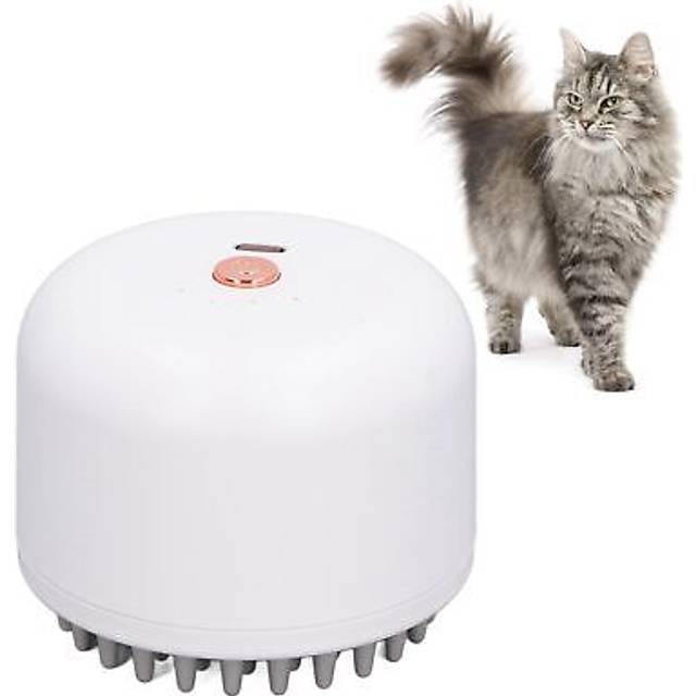 Cat massage brush electric pet head scalp massager promotes circulation and