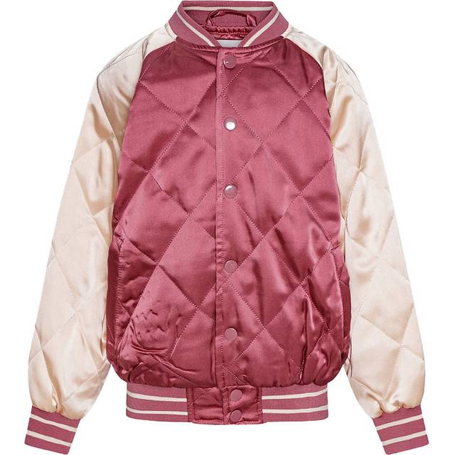 Molo Girls Dark Rose Kids Haru Quilted Shell Jacket 6-12 Years 10 - DARK ROSE