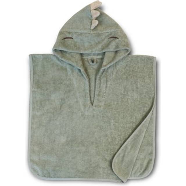 Nuuroo Badeponcho Adelin Light Green Dino 50x50 cm