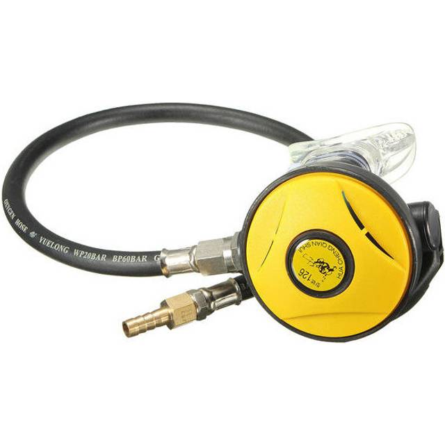 (Yellow) 57cm Scuba Explorer Diving Dive Regulator Hose Octopus