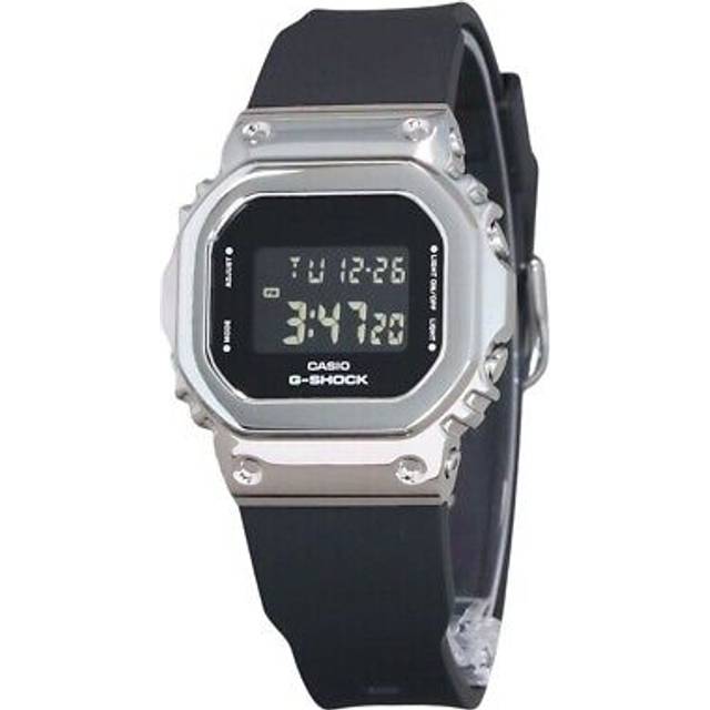 Casio G-Shock Digital Metal Bezel Resin Strap Quartz GM-5600UB-1 200M Men's Watch