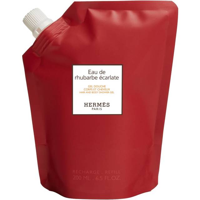 Hermès Eau De Rhubarbe Ecarlate Hair & Body Shower Gel 200ml - Refill
