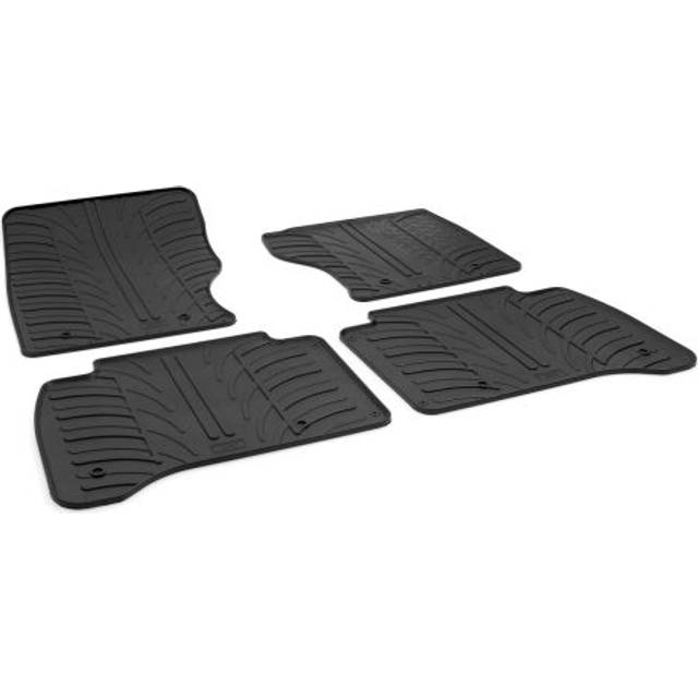 Car Mats for Land Rover Range Rover Sport Mk.2 2013 - 2022 | Gledring Custom-Fit Black Rubber Floor Mat Set