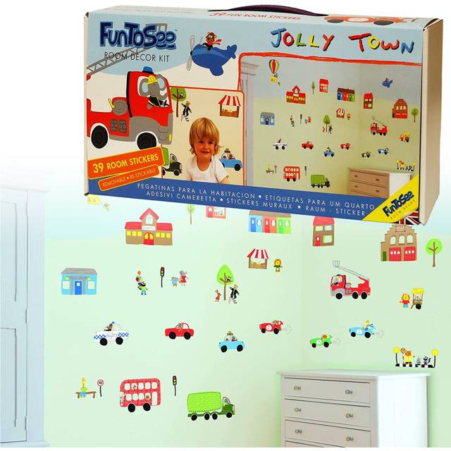 (Jolly Town) Mr Giggle's Circus Nursery Jolly Bedroom Sticker