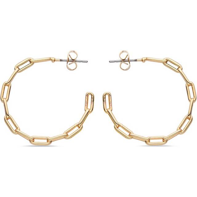 Eye Candy LA Jeanne Chain Link Loop Earrings