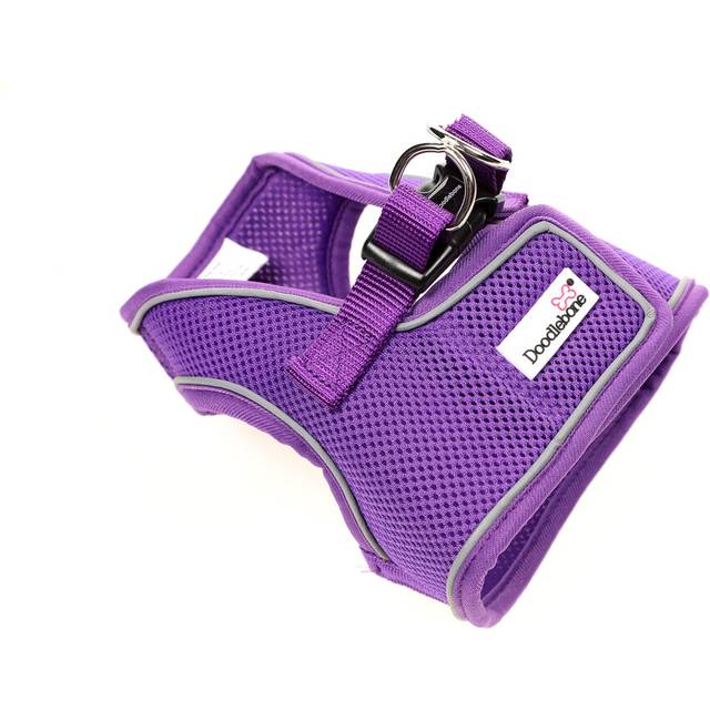 Doodlebone Originals Snappy Dog Harness Violet 7 Sizes - 1-2