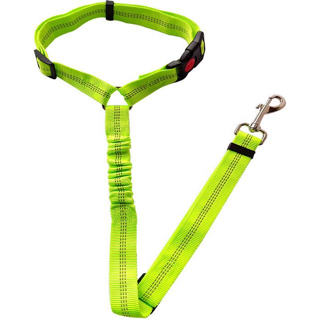 (StyleF, 2.5CM) Car Dog Safety Belt Seat Safety Rope Elastic Traction Rope Buffer Traction Belt