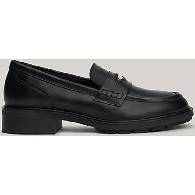 Tommy Hilfiger, Loafers, female, Black, 6 UK, Penny Loafer