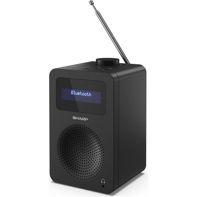 Sharp DR-430BK Digital Bluetooth DAB+/FM Radio, Alarm Clock, 40 Pre-Sets