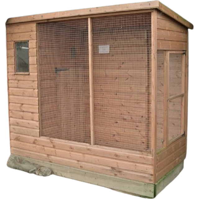 Buttercup All Weather Outdoor Bird Aviary Pet Cage 10' x 4'