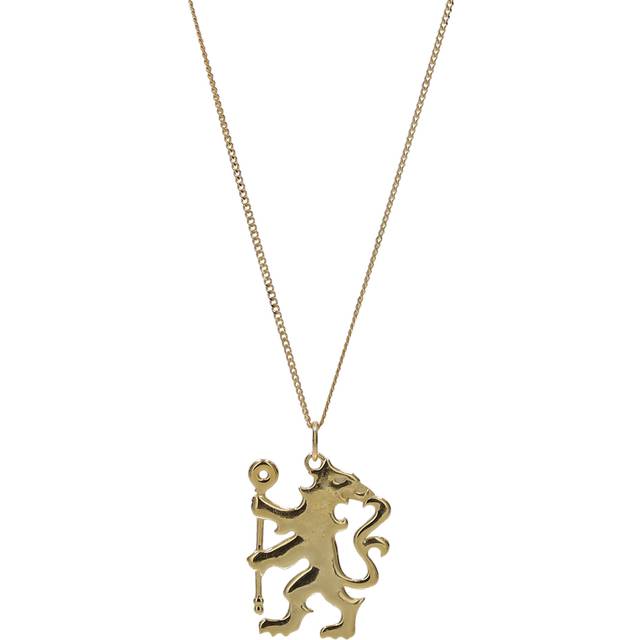 Chelsea Lion Pendant and 50cm Chain - 18ct Gold Plated