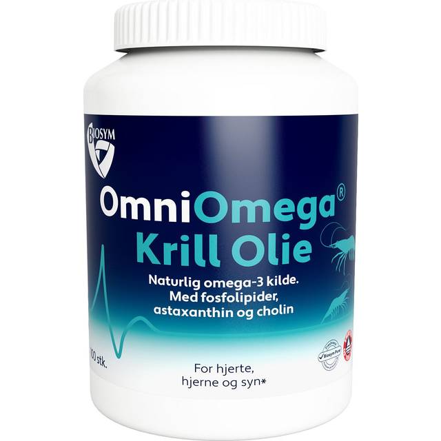 Biosym OmniOmega Krillolja - 100 Kapslar