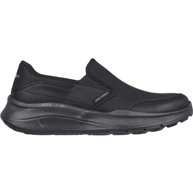 Skechers Equalizer Relaxed Fit Slip On Trainers, Black, Size 9, Men