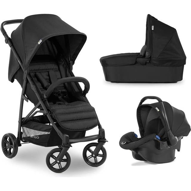 Hauck Rapid 4 Trioset Travel System - Grey, Grey