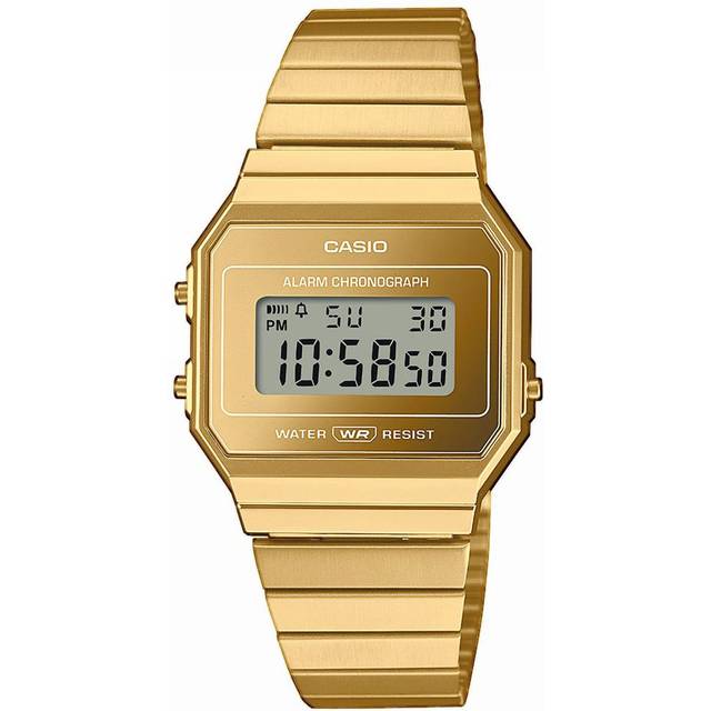 Casio Collection A700WEVG-9AEF Gold Tone Stainless Steel Bracelet Watch