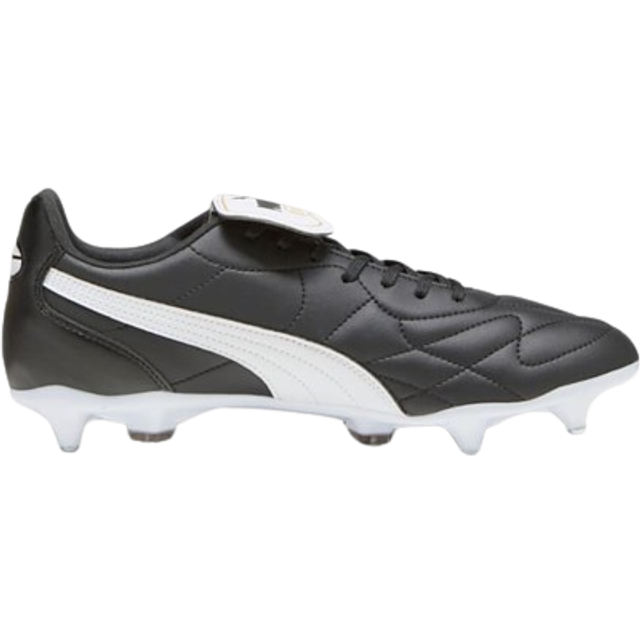 PUMA Unisex King Top Mxsg fotbollssko, Puma svart Puma vit Puma guld, 40.5 EU
