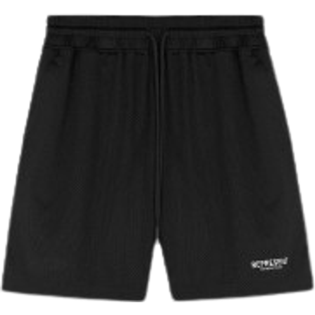 Owners Club Drawstring Shorts - Black - British fashion label Represent was founded by brothers George and Mike Heaton in 2011 as a college project. Offering luxury streetwear, each collection showcases meticulous designs with expert craftsmanship.
