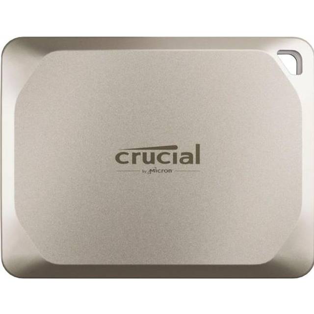 Crucial X9 Pro 2TB External USB 3.2 Gen2 Type-C Portable SSD For IOS - Beige